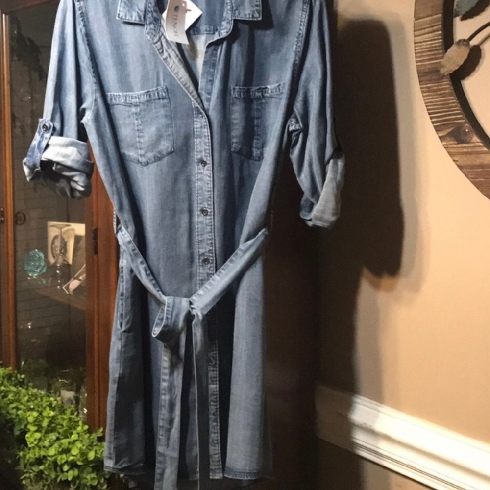 NWT denim dress